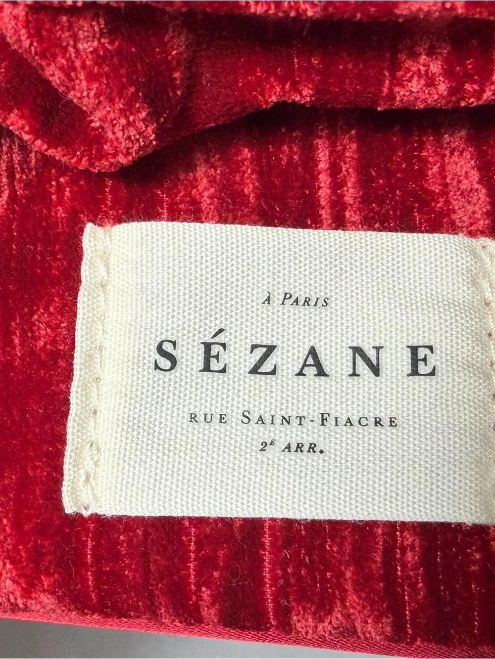 Sezane rich red